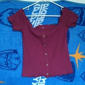 Aeropostale off shoulder top